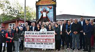Sultangazi Pir Sultan Abdal Cemevi’nden Suriye’deki Zulme Karşı Güçlü Mesaj