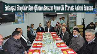 Sultangazi Sinoplular Derneği’nden Ramazan Ayının İlk İftarında Anlamlı Buluşma 