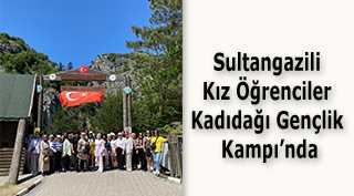 Sultangazili Kız Öğrenciler Kadıdağı Gençlik Kampı'nda