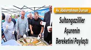 Sultangazililer Aşurenin Bereketini Paylaştı 