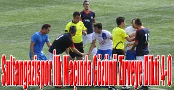 Sultangazispor İlk Maçında Gözünü Zirveye Dikti 4-0