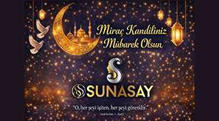 SUNASAY TEMİZLİK ÜRÜNLERİ’NDEN MİRAÇ KANDİLİ MESAJI