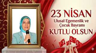Suzan Dağlar’dan  23 Nisan Kutlama Mesajı