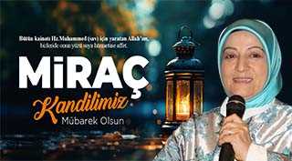 Suzan Dağlar'dan Miraç Kandili Mesajı