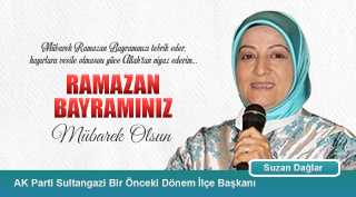 Suzan Dağlar’dan Ramazan Bayramı Kutlama Mesajı