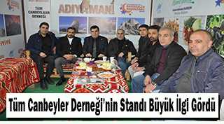 Tüm Canbeyler Derneği'nin Standı Büyük İlgi Gördü 