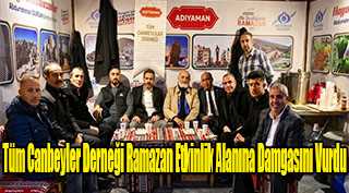 Tüm Canbeyler Derneği Ramazan Etkinlik Alanına Damgasını Vurdu