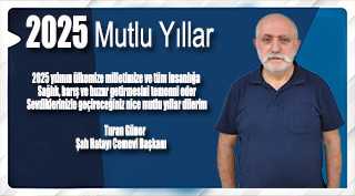 Turan Güner Yeni Yıl Mesajı