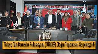 Türkiye Tüm Dernekler Federasyonu (TÜRDEF) Olağan Toplantısını Gerçekleştirdi 