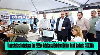 Üniversite Hayallerine Açılan Kapı 2022'de de Sultangazi Belediyesi Eğitime Destek Akademisi (SEDA) Oldu