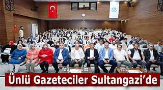 Ünlü Gazeteciler Sultangazi'de 