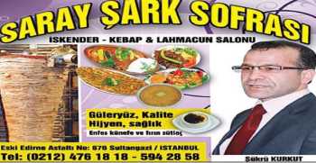 Unutulmaz Tatlar Saray Şark Sofrasında 