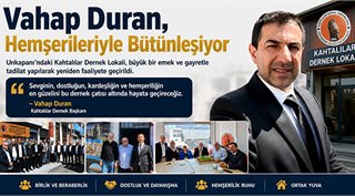 Vahap Duran, Hemşerileriyle Bütünleşiyor