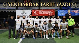 YENİBARDAK TARİH YAZDI!