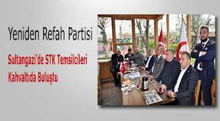 Yeniden Refah Partisi Sultangazi'de STK Temsilcileri Kahvaltıda Buluştu