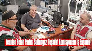 Yeniden Refah Partisi Sultangazi Teşkilat Komisyonları İş Başında