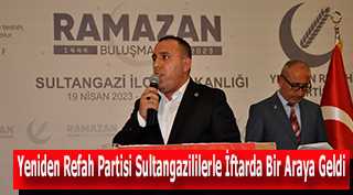Yeniden Refah Partisi Sultangazililerle İftarda Bir Araya Geldi