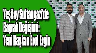 Yeşilay Sultangazi'de Bayrak Değişimi: Yeni Başkan Erol Ergin