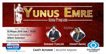 Yunus Emre’yi Anma Programı