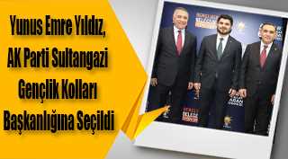  Yunus Emre Yıldız, AK Parti Sultangazi Gençlik Kolları Başkanlığına Seçildi