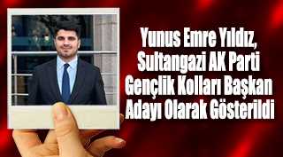 Yunus Emre Yıldız, Sultangazi AK Parti Gençlik Kolları Başkan Adayı Olarak Gösterildi
