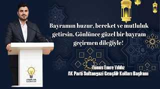 Yunus Emre Yıldız’dan Ramazan Bayramı mesajı