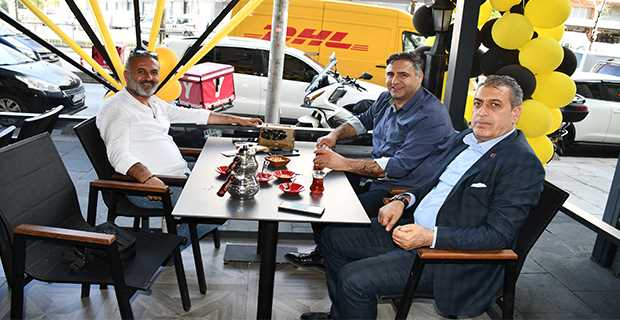 Av. Ali Acar, İsmail Akkaya ve Hulisi Duran’dan Beyzadem Künefe’ye Hayırlı Olsun Ziyareti