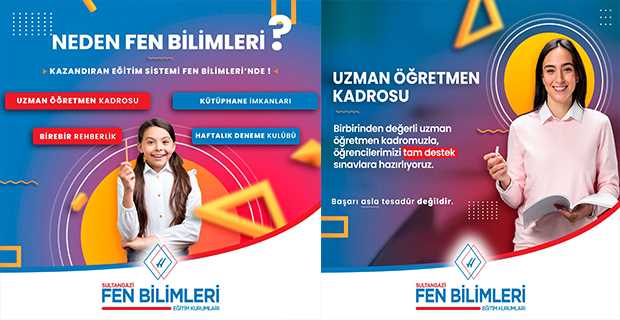 Başarının Sırrı Sultangazi Fen Bilimleri Eğitim Kurumlarında 