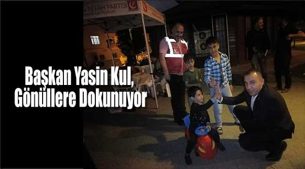 Başkan Yasin Kul, Gönüllere Dokunuyor