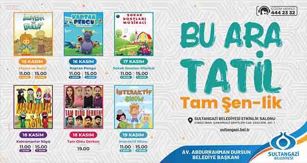 Birbirinden Eğlenceli Tiyatrolarla Sultangazi'de Bu Tatil Çok Güzel Geçecek!