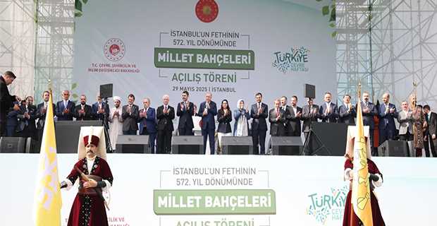 Cebeci Millet Bahçesi’ne Görkemli Açılış