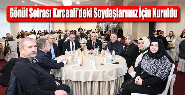 Gönül Sofrası Kırcaali'deki Soydaşlarımız İçin Kuruldu