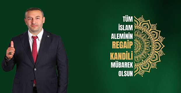 İbrahim Yasin'den Regaip Kandili Mesajı