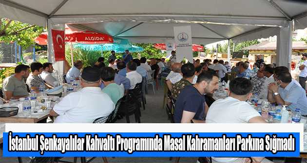 İstanbul Şenkayalılar Kahvaltı Programında Masal Kahramanları Parkına Sığmadı  