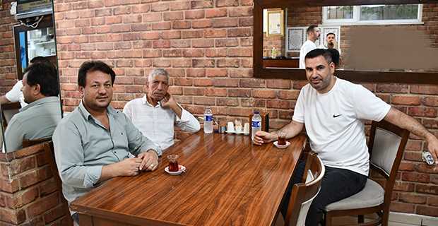 Mehmet Denizhan’dan Türk Halk Müziği'nin Efsanesi İbrahim Ocak’a Hayırlı Olsun Ziyareti