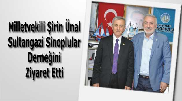 Milletvekili Şirin Ünal Sultangazi Sinoplular Derneğini Ziyaret Etti 