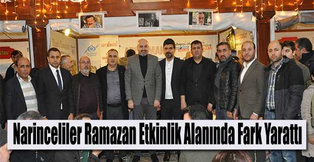 Narinceliler Ramazan Etkinlik Alanında Fark Yarattı