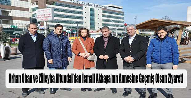   Orhan Oban ve Züleyha Altundal'dan İsmail Akkaya'nın Annesine Geçmiş Olsun Ziyareti