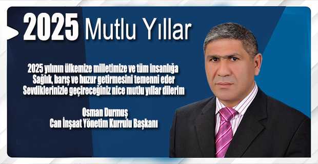 Osman Durmuş Yeni Yıl Mesajı
