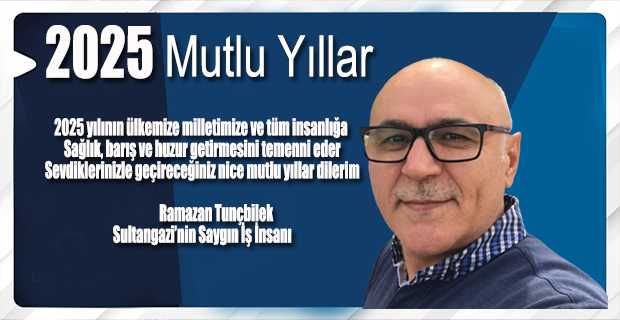 Ramazan Tunçbilek'ten Yeni Yıl Mesajı