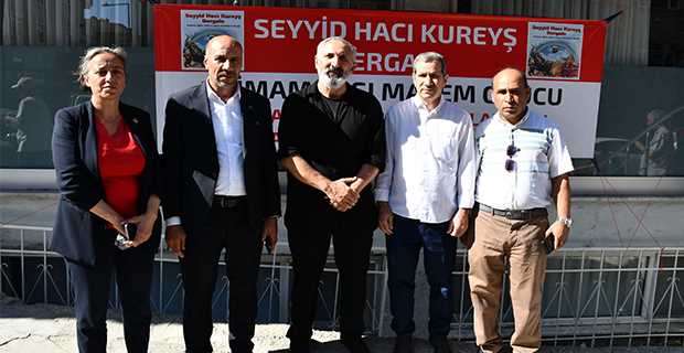 Ramazan Yıldırım, Seyyit Hacı Kureyş Dergahı'nın 12 İmam Yası Matem Lokmasına Katıldı