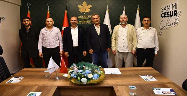 Ramazan Yıldırım’a Ziyaretler Devam Ediyor: İlçe Başkanlığında Birlik ve Beraberlik Mesajı