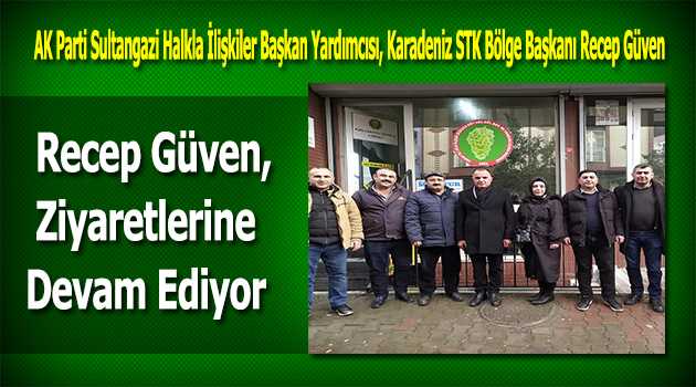 Recep Güven, Ziyaretlerine Devam Ediyor