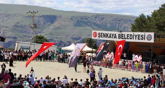 Şenkaya Kültür Sanat ve Bal Festivali Büyük Bir Coşkuyla Gerçekleşti 