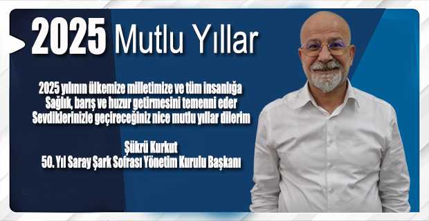Şükrü Kurkut'tan Yeni Yıl Mesajı