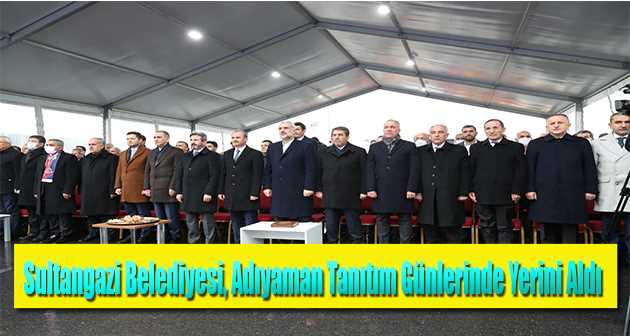 Sultangazi Belediyesi, Adıyaman Tanıtım Günlerinde Yerini Aldı