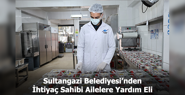 Sultangazi Belediyesi’nden İhtiyaç Sahibi Ailelere Yardım Eli