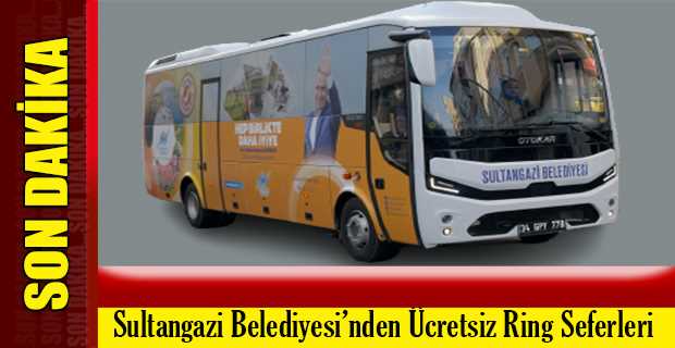 Sultangazi Belediyesi'nden Ücretsiz Ring Seferleri 