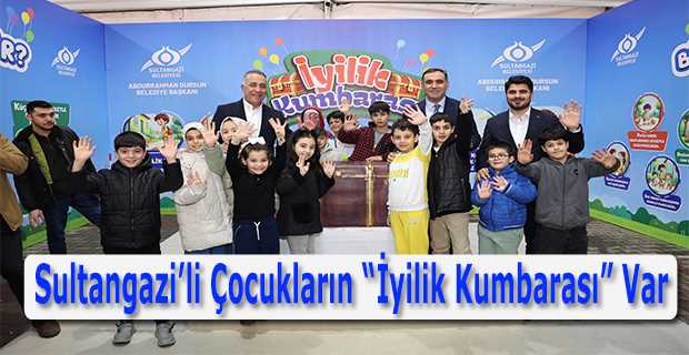 Sultangazi'li Çocukların "İyilik Kumbarası" Var