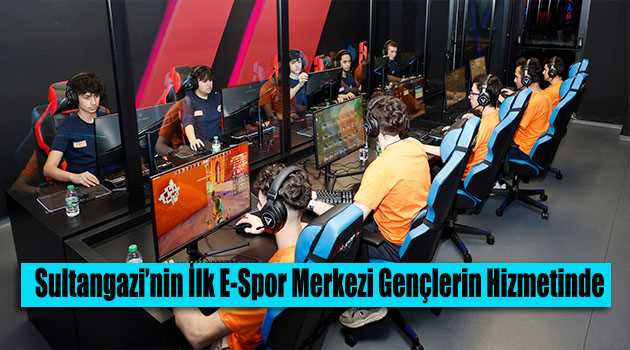 Sultangazi'nin İlk E-Spor Merkezi Gençlerin Hizmetinde